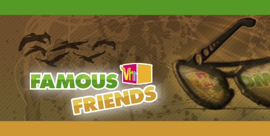 Famous VH1 Friends Large Logo