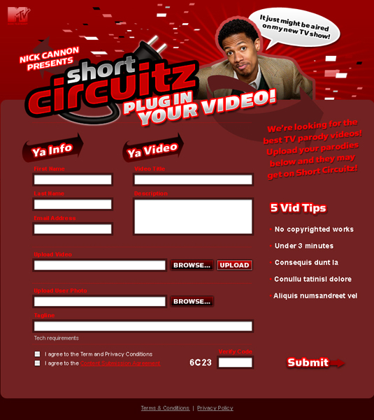 Short Circuitz Video Contest
